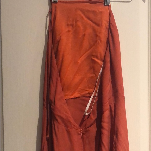 Minkpink Lolita Rust Orange Maxi dress - Picture 3 of 5